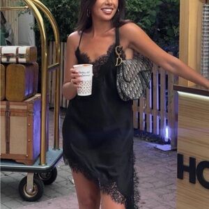 ZARA ASYMMETRIC LACE DRESS ZW COLLECTION